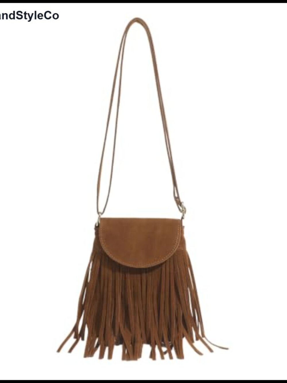 Small Fringe Hobo Bag Vegan Suede Tassel Crossbody Shoulder Bag